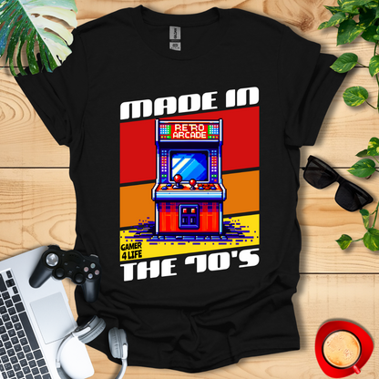 Made in the 70's Arcade Gaming Unisex T-shirt