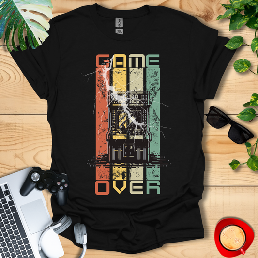 Retro Arcade Game Over Unisex T-shirt