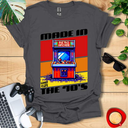 Made in the 70's Arcade Gaming Unisex T-shirt