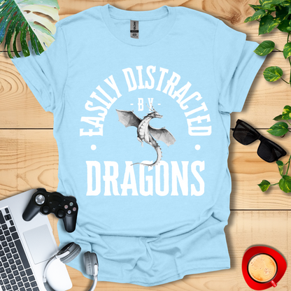 Easily Distracted By Dragons Unisex T-Shirt