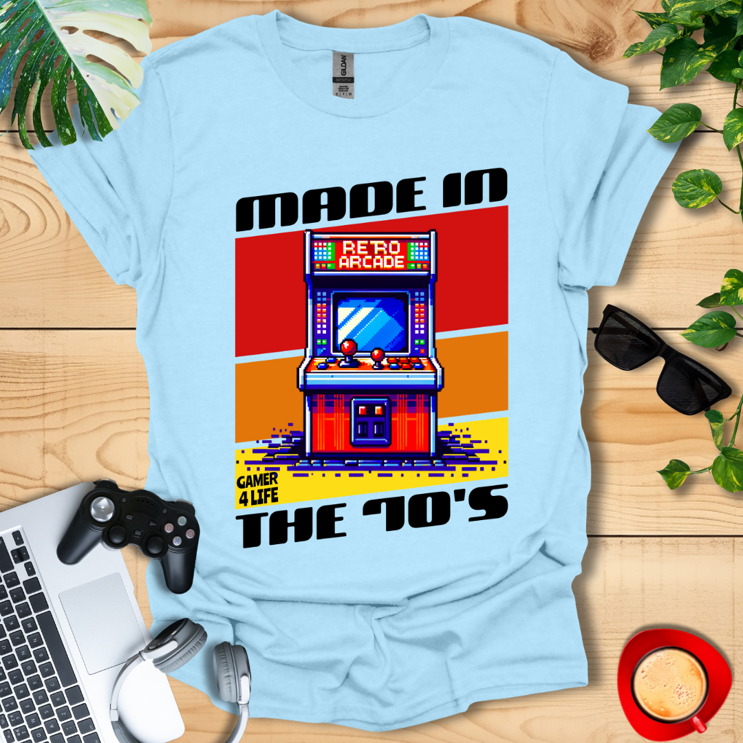 Made in the 70's Arcade Gaming Unisex T-shirt