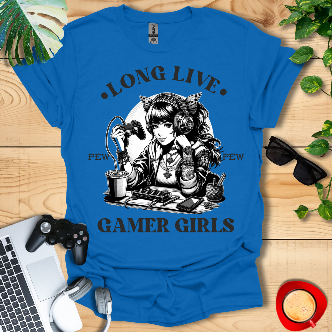 Long Live Gamer Girls Unisex T-Shirt