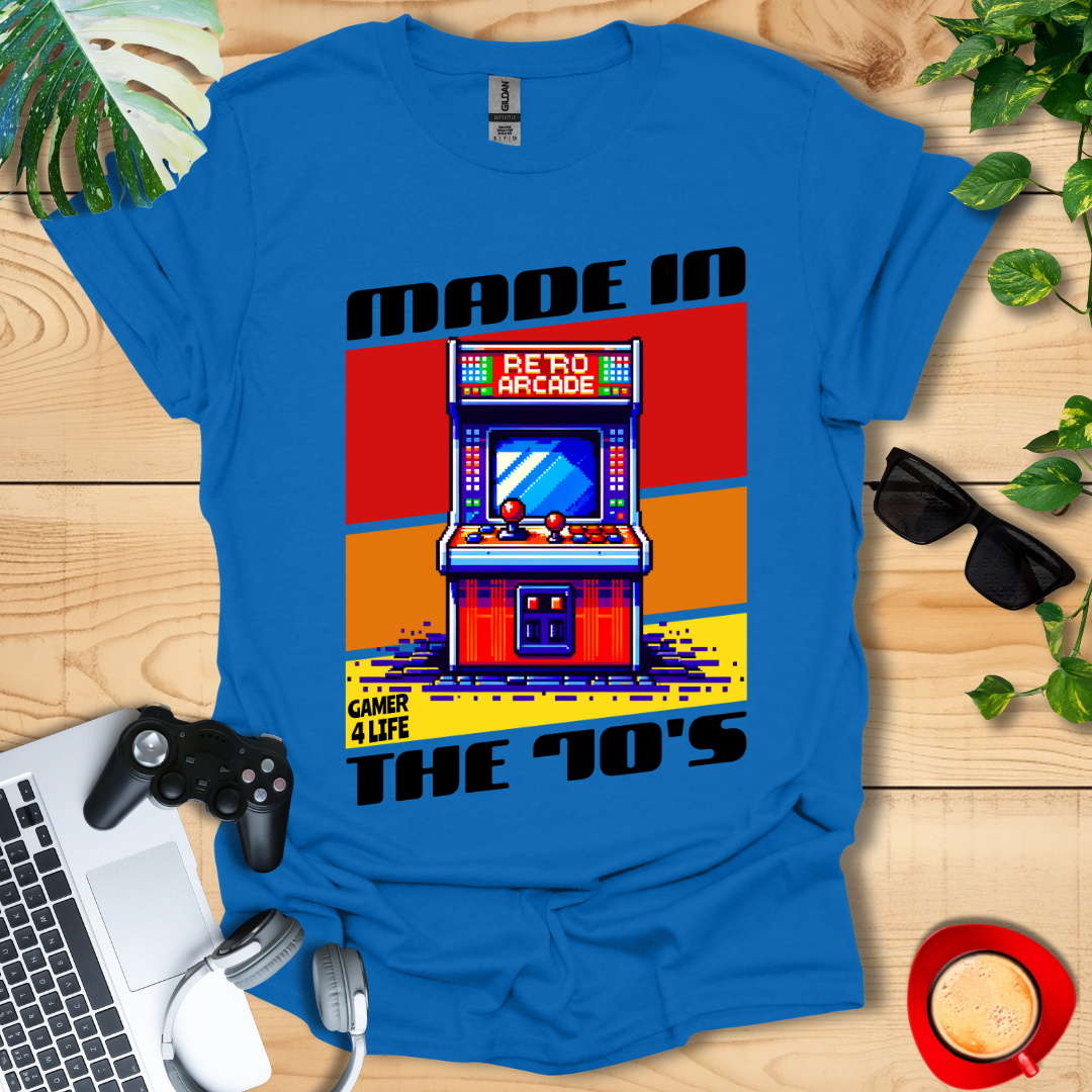 Made in the 70's Arcade Gaming Unisex T-shirt