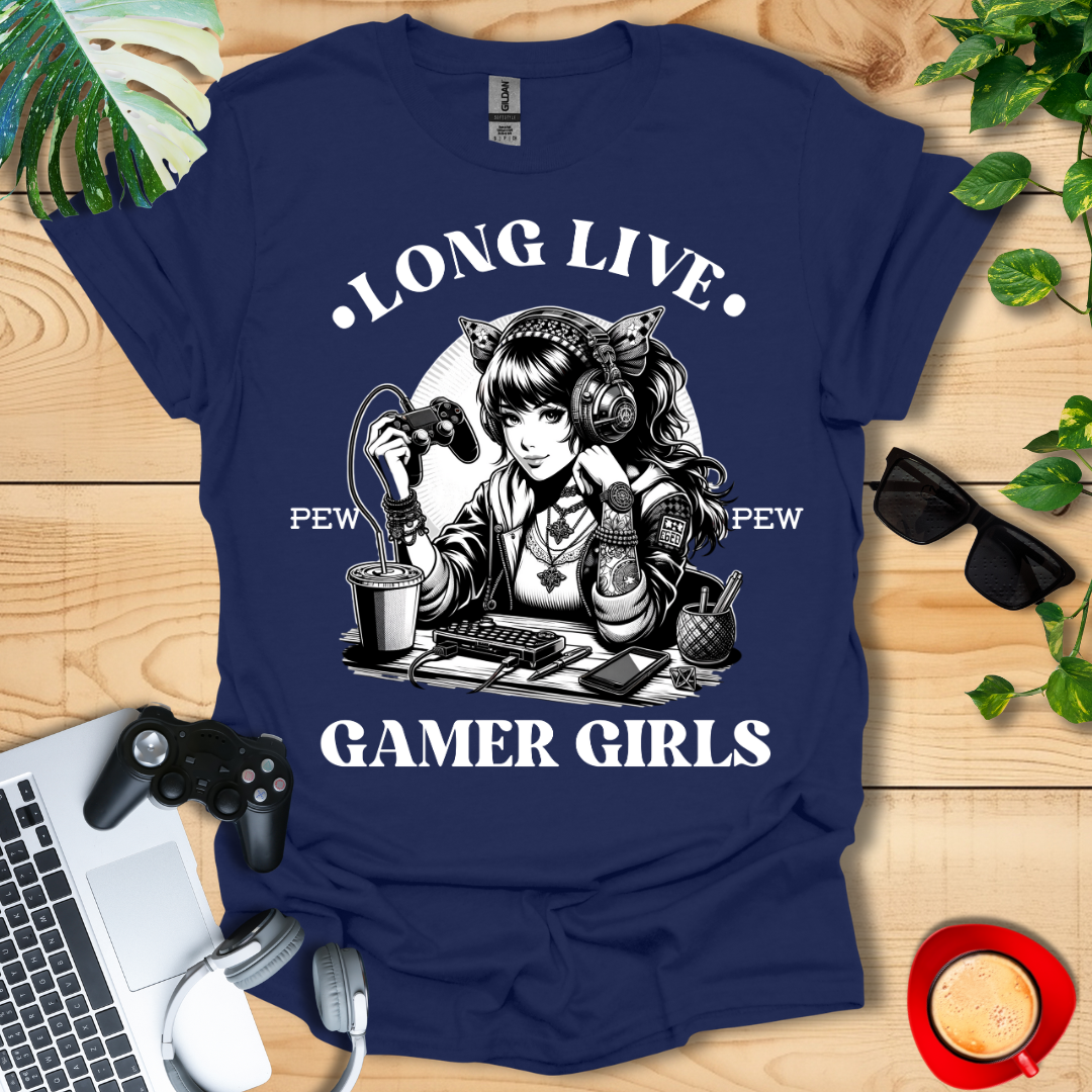 Long Live Gamer Girls Unisex T-Shirt