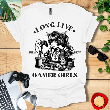 Long Live Gamer Girls Unisex T-Shirt