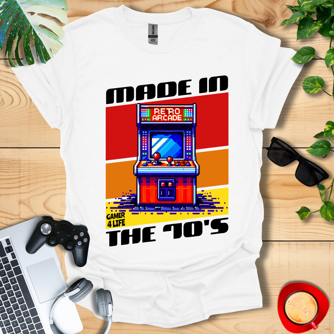 Made in the 70's Arcade Gaming Unisex T-shirt