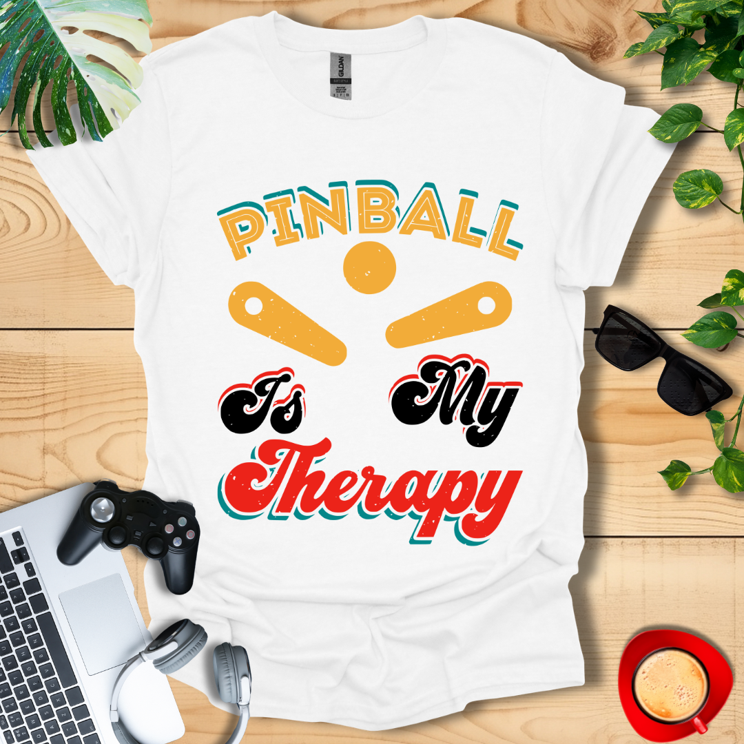 Pinball Is My Therapy Unisex T-shirts